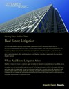 Real Estate Litigation Brochure