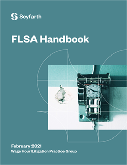 Cover Art for the 2021 FLSA Handbook