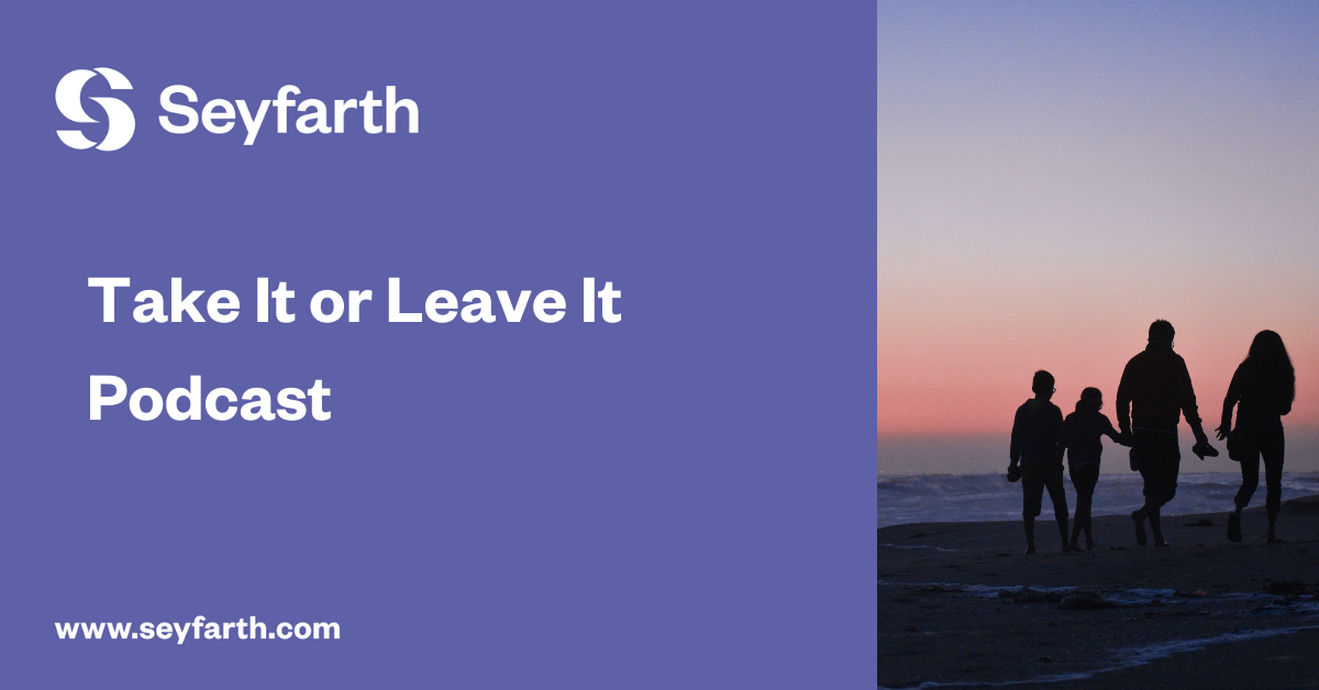 Take it or leave it podcast episode 7 a new take on pto a