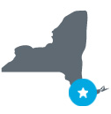 Graphic of New York office location